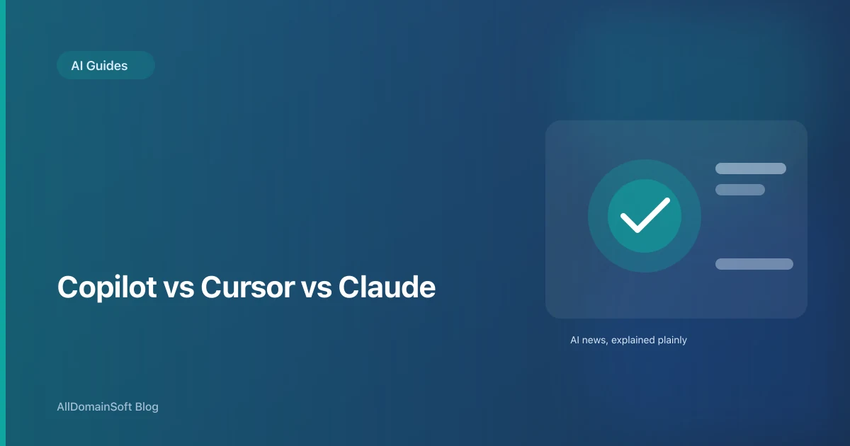 GitHub Copilot vs Cursor vs Claude Code: Which AI Dev Tool in 2026?