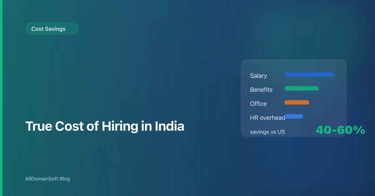 How to Calculate the True Cost of Hiring a Developer in India